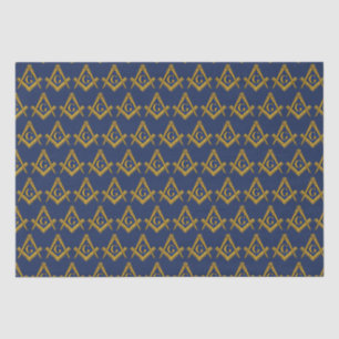 Freemason Masonic Square and Compass Freemasonry Tissue Paper