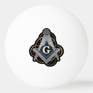 Freemason Ping Pong Ball