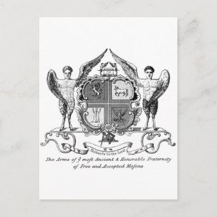 Freemason Postcard