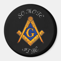 Freemason Square and Compass Charity Masonic Magne