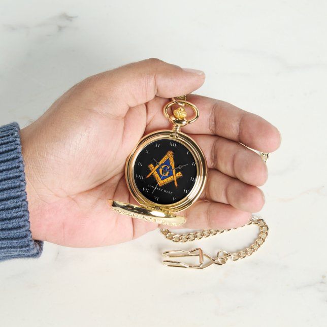 Freemason Square and Compass Charity Masonic Watch (Hand)