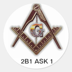Freemason sticker