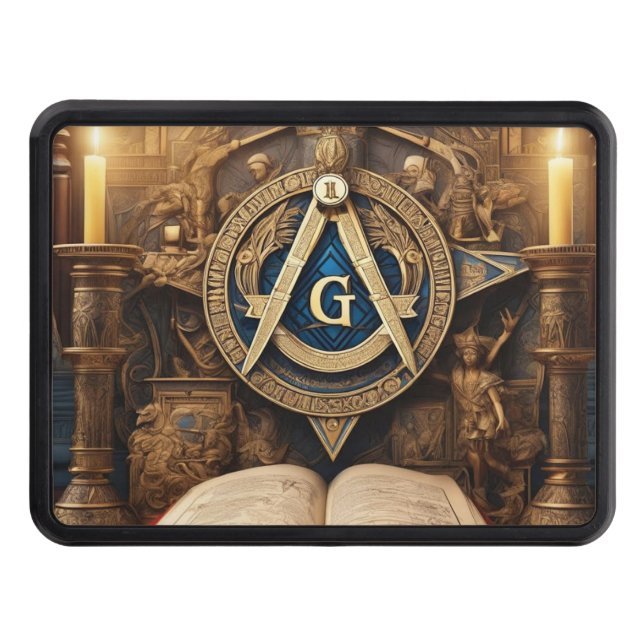  Freemason  Trailer Hitch Cover (Front)