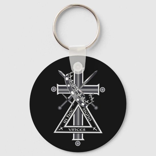 Freemasonic cross keychain (Front)