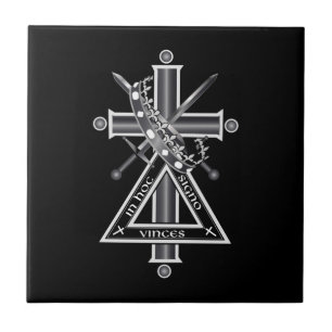 Freemasonic cross tile