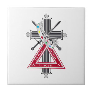 Freemasonic cross tile
