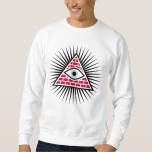 Freemasonic eye sweatshirt