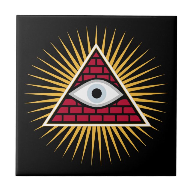 Freemasonic eye tile (Front)