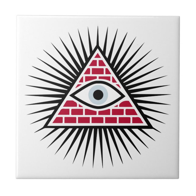 Freemasonic eye tile (Front)