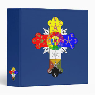 Freemasonic Rosy Cross Binder
