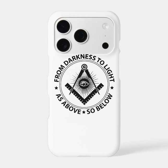 Freemasonry emblem (Back)