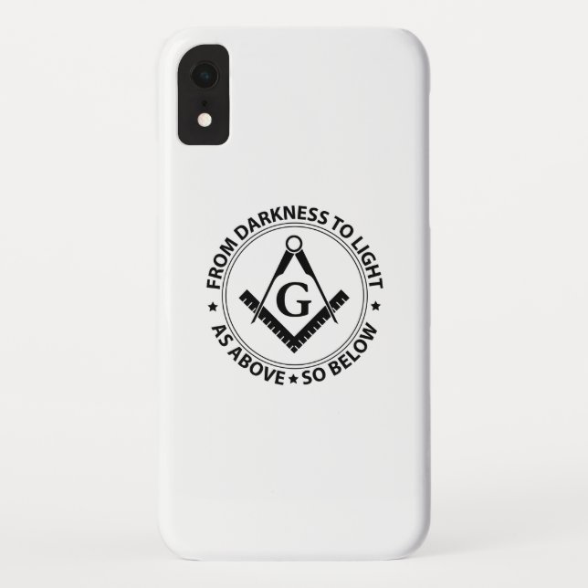 Freemasonry emblem Case-Mate iPhone case (Back)