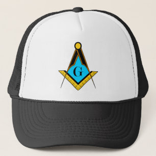 Freemasonry Freemason symbol square compass Trucker Hat