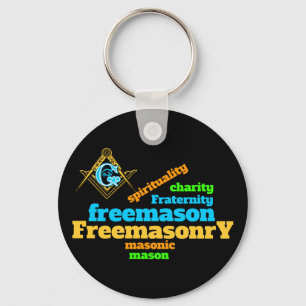 Freemasonry Keychain