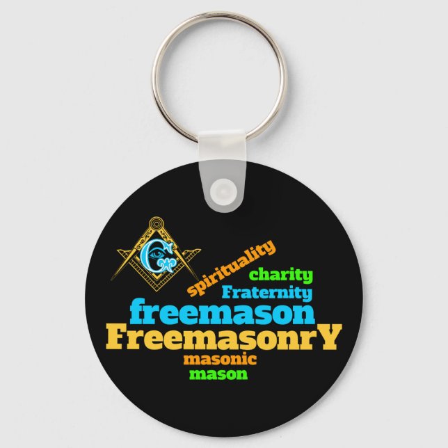 Freemasonry Keychain (Front)