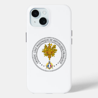 Freemasonry lodge of France iPhone 15 Case