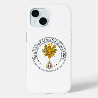 Freemasonry lodge of France iPhone 15 Case