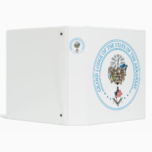 Freemasonry lodge of the state of Arkansas Binder