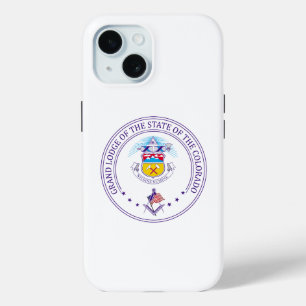 Freemasonry lodge of the state of Colorado iPhone 15 Case