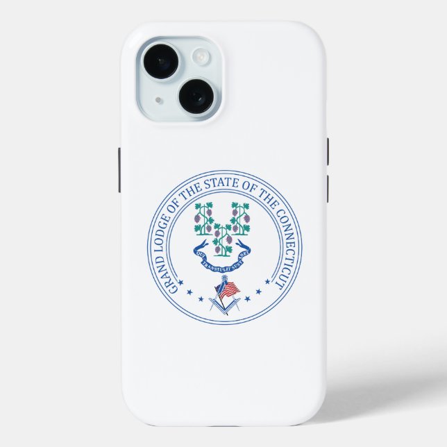 Freemasonry lodge of the state of Connecticut Case-Mate iPhone Case (Back)