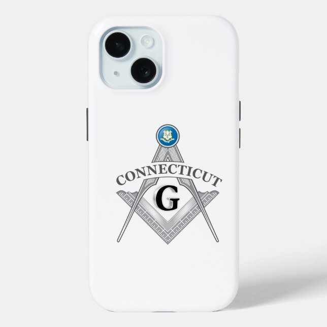 Freemasonry lodge of the state of Connecticut Case-Mate iPhone Case (Back)
