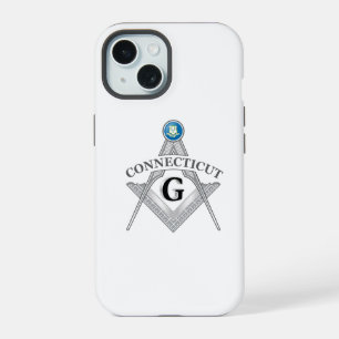 Freemasonry lodge of the state of Connecticut iPhone 15 Case