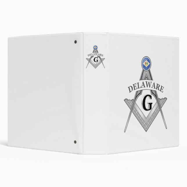 Freemasonry lodge of the state of Delaware Binder (Background)