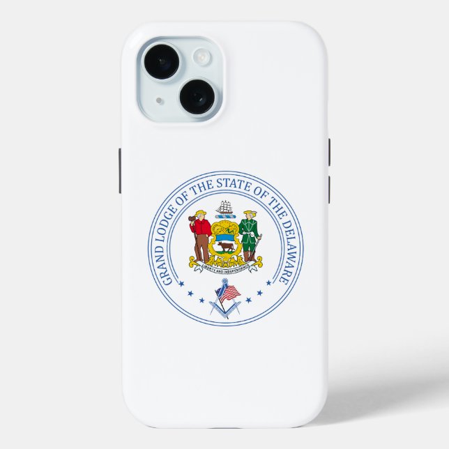 Freemasonry lodge of the state of Delaware Case-Mate iPhone Case (Back)