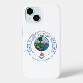 Freemasonry lodge of the state of Florida iPhone 15 Case