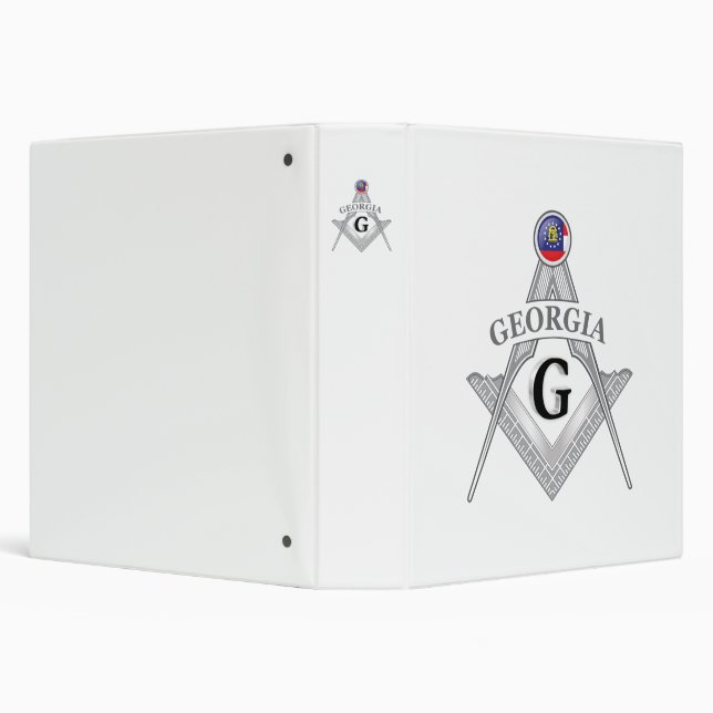 Freemasonry lodge of the state of Georgia Binder (Background)