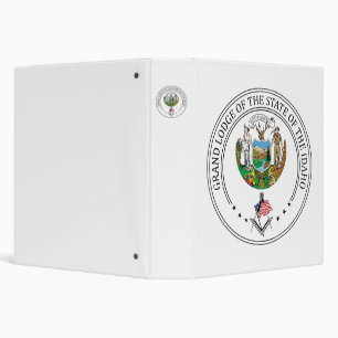 Freemasonry lodge of the state of Idaho Binder