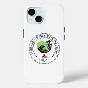 Freemasonry lodge of the state of Indiana iPhone 15 Case