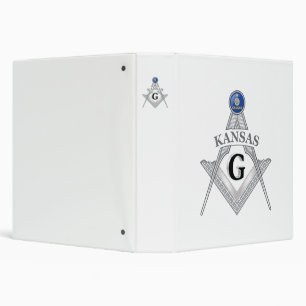 Freemasonry lodge of the state of Kansas Binder
