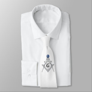 Freemasonry lodge of the state of Kansas Tie