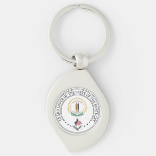 Freemasonry lodge of the state of Kentucky Keychain
