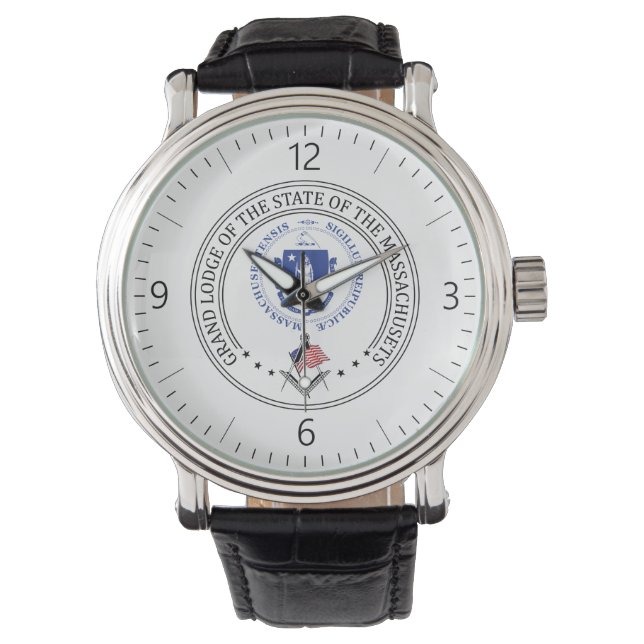 Freemasonry lodge of the state of Massachusets Watch (Front)
