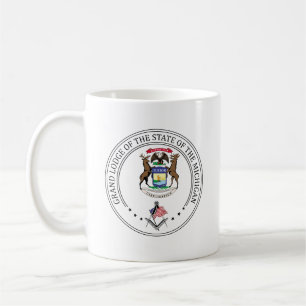Freemasonry lodge of the state of Michigan Coffee Mug