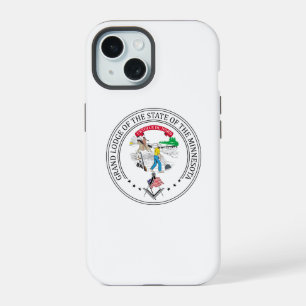 Freemasonry lodge of the state of Minnesota iPhone 15 Case