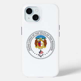 Freemasonry lodge of the state of Missouri iPhone 15 Case