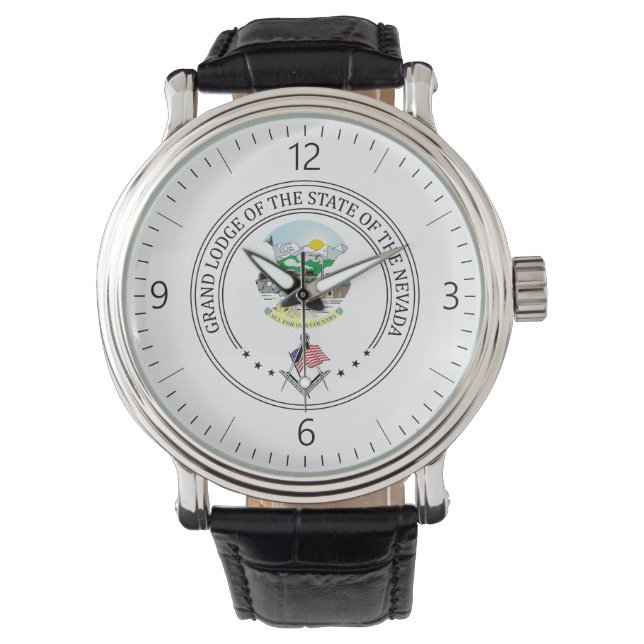 Freemasonry lodge of the state of Nevada Watch (Front)