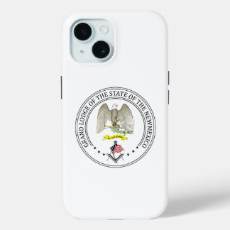 Freemasonry lodge of the state of New Mexico iPhone 15 Case
