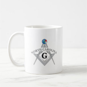 Freemasonry lodge of the state of North Carolina Coffee Mug