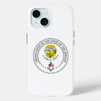 Freemasonry lodge of the state of Oregon iPhone 15 Case