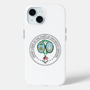 Freemasonry lodge of the state of South Carolina iPhone 15 Case