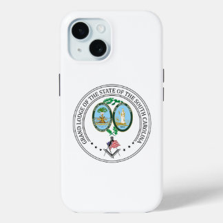 Freemasonry lodge of the state of South Carolina iPhone 15 Case