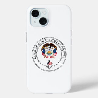 Freemasonry lodge of the state of Utah iPhone 15 Case