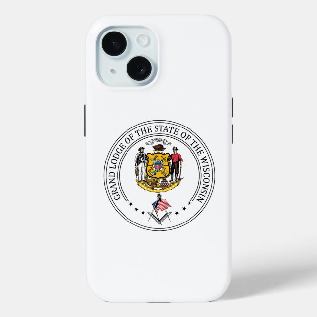 Freemasonry lodge of the state of Wisconsin Case-Mate iPhone Case (Back)