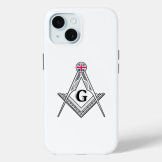 Freemasonry lodge of United Kingdom iPhone 15 Case