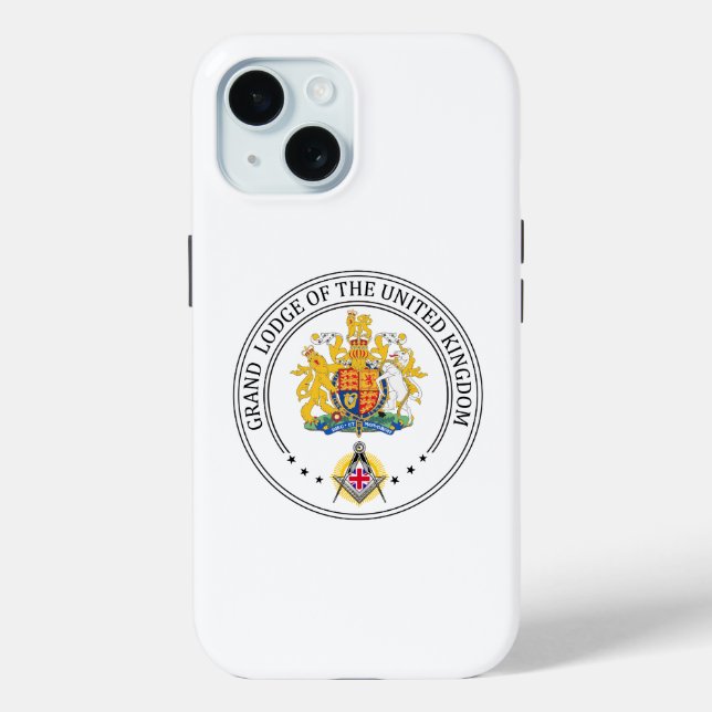 Freemasonry lodge of United Kingdom Case-Mate iPhone Case (Back)