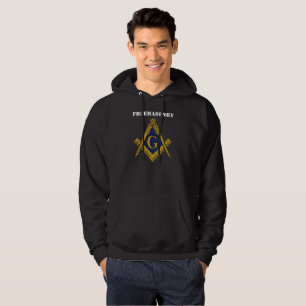 Freemasonry Masonry Compass and Square Masonic Hoodie